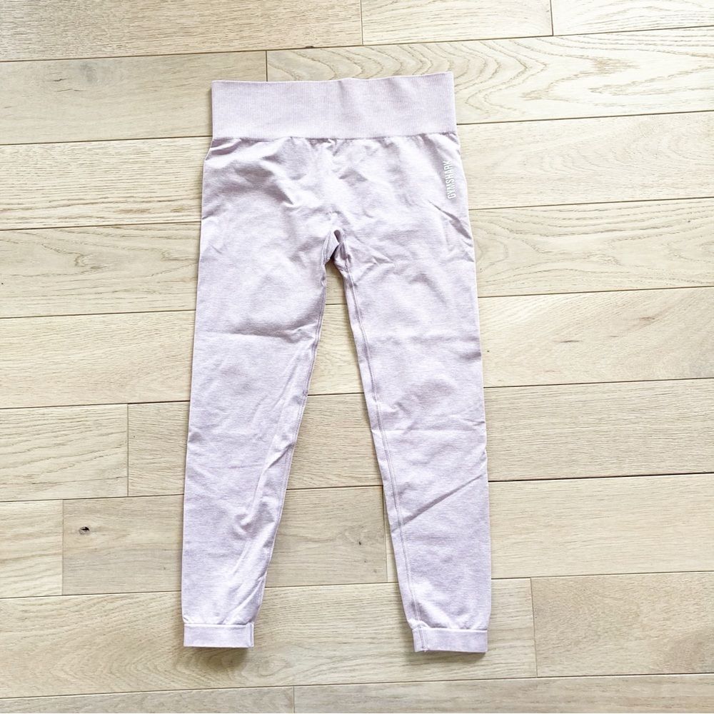 Gymshark Light Pink Seamless High-Waist Leggings